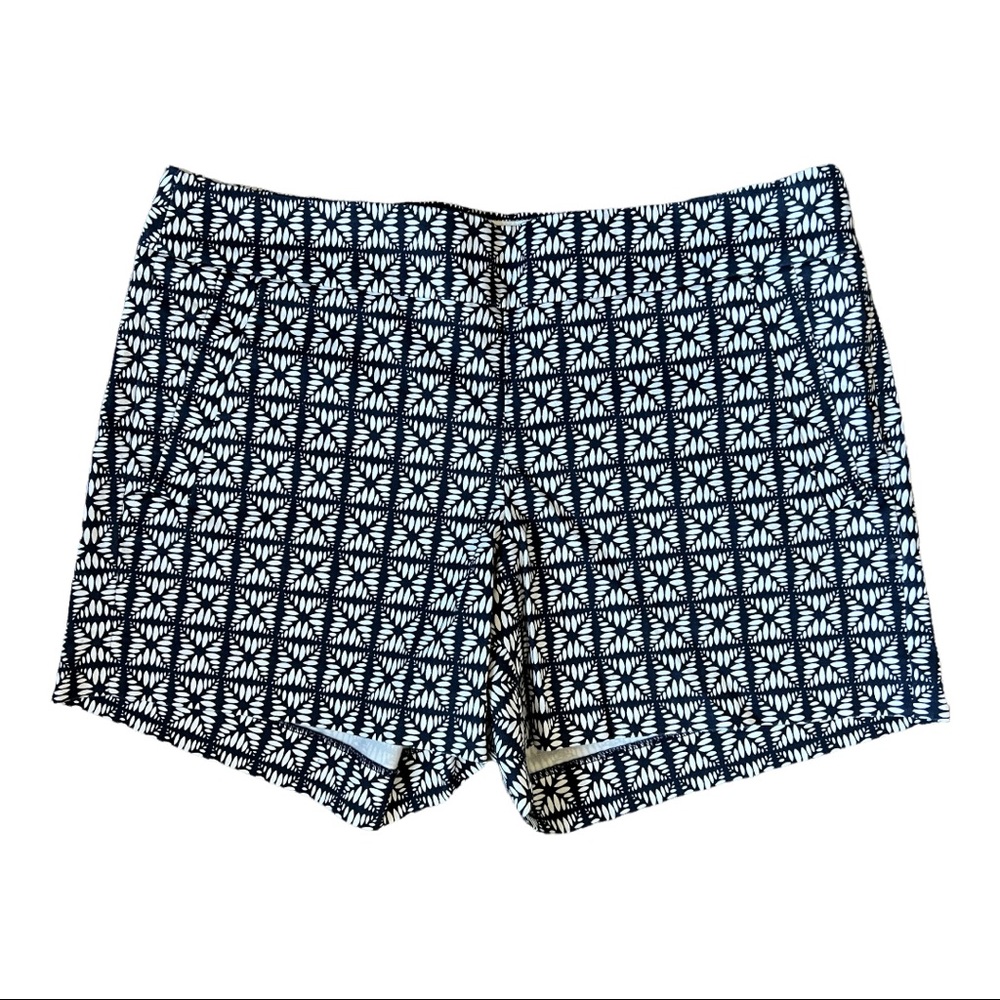 J. Crew Stretch Patterned Shorts